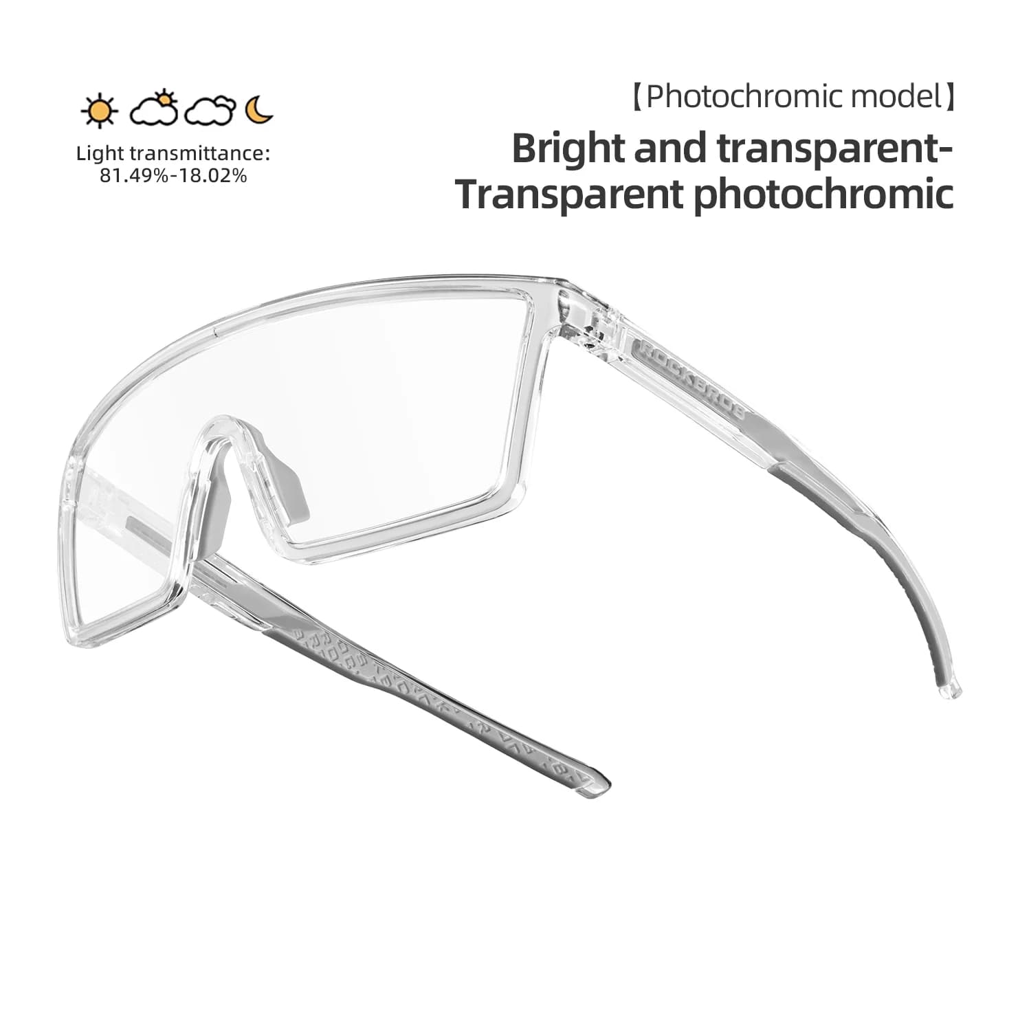Polarizirane fotokromne vetro odporne kolesarske sončne očala