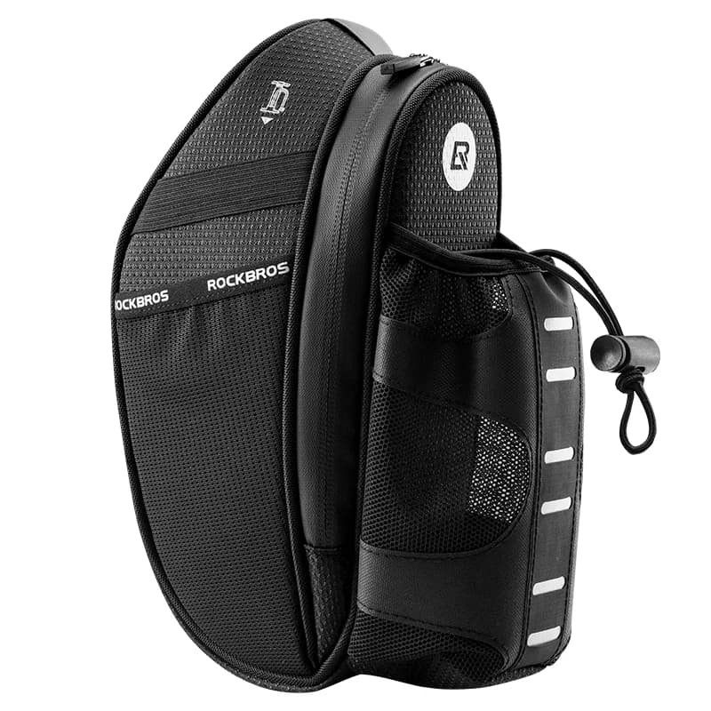 Vodoodporna torba pod sedlo z veliko prostornino 1,5 l